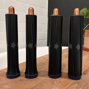 Dyson Prussian Blue LONG barrels 1.2” and 1.6” RARE Holiday 2021 (barrels only)